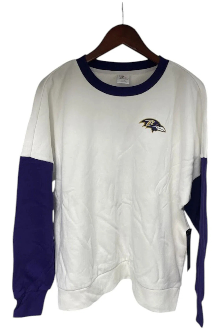 G-III 4Her by Carl Banks  Women's Sweatshirt Ravens - Regular